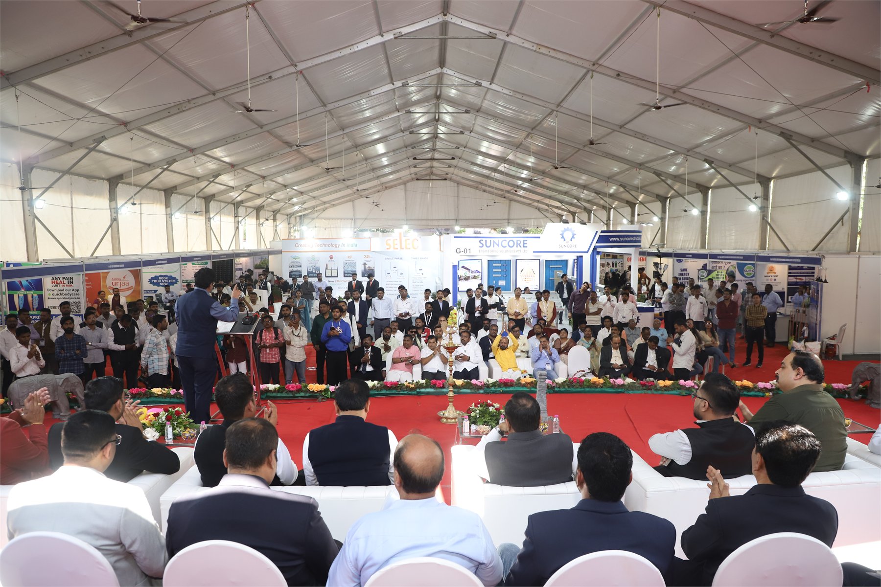 Leadership session and audience at Maha Expo
