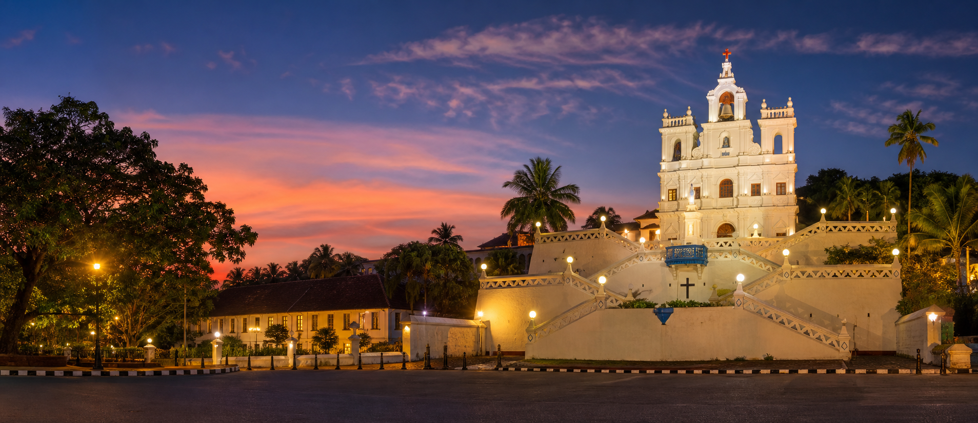 Church Square in Panaji, Goa