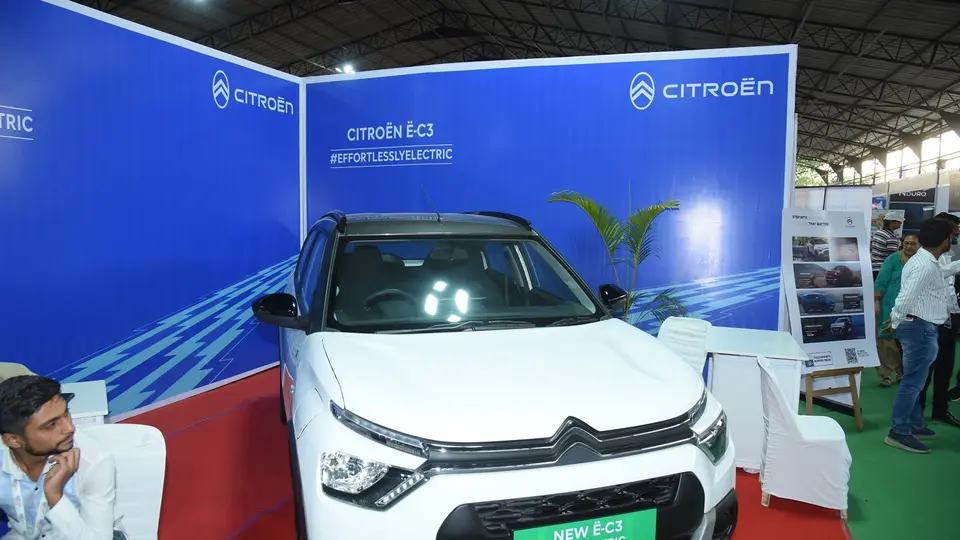 Citroen electric vehicle showcase at Maha Expo